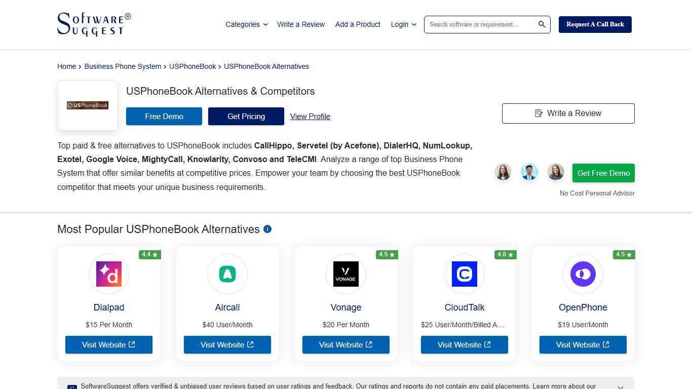 10 Best USPhoneBook Alternatives & Competitors in 2026