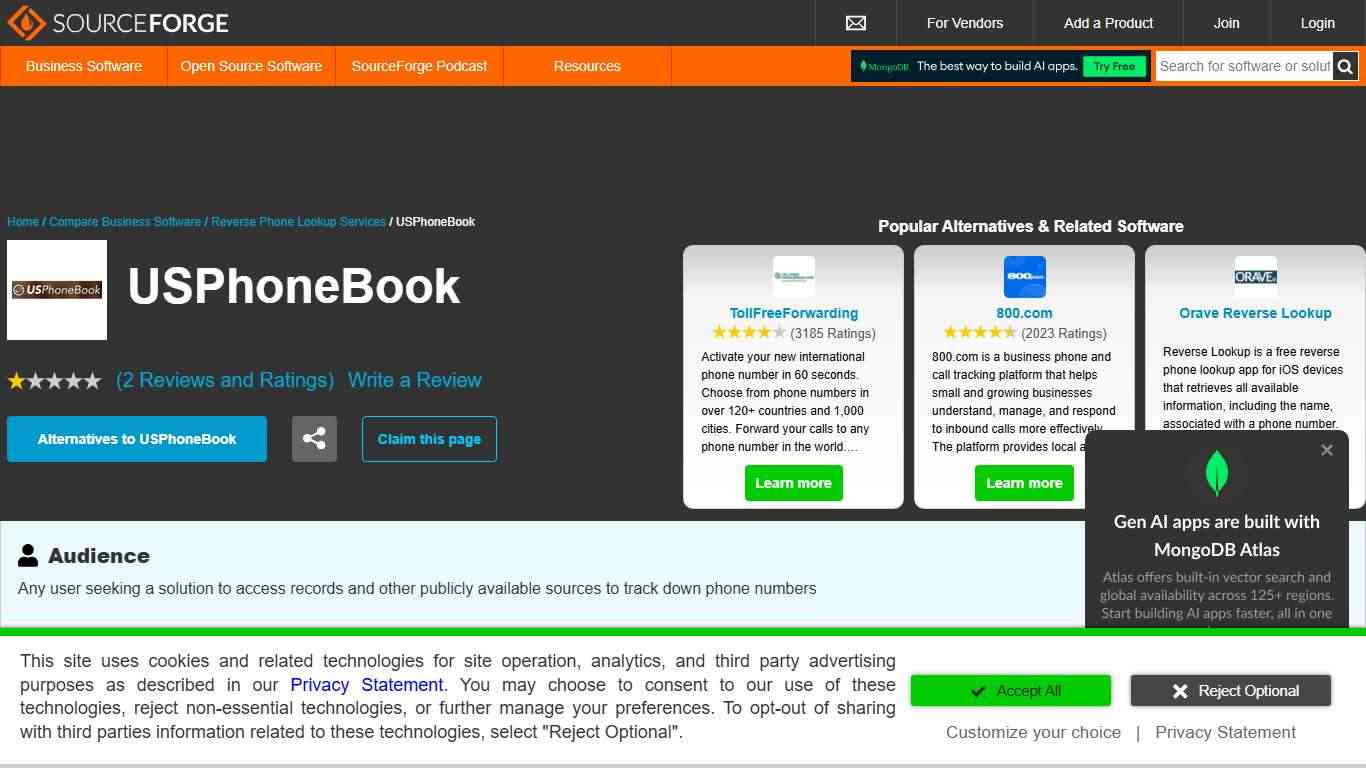 USPhoneBook Reviews in 2026